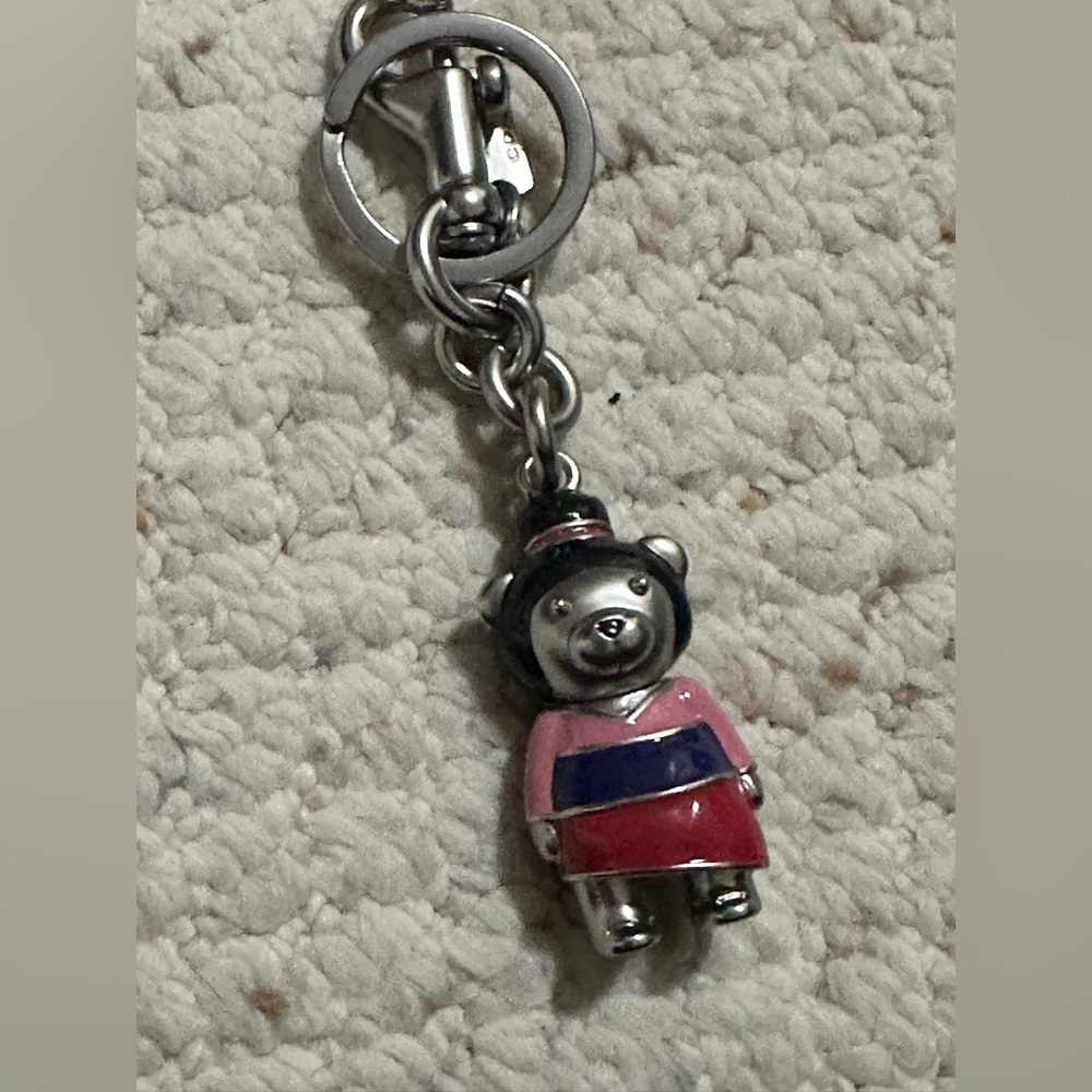 Coach x Disney brand new bear princess keychain